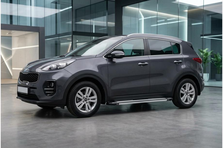 Kia Sportage 2015-2021 Marchepieds Latéraux Rainbow (2 pcs, Aluminium) Image