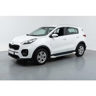 Marchepieds Latéraux Allmond White (2 pcs, Aluminium) Kia Sportage 2015-2021 photo 1