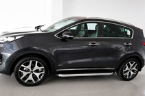 Kia Sportage 2015-2021 Marchepieds Latéraux Fullmond (2 pcs, Aluminium) photo 1