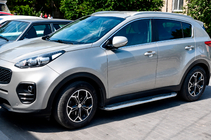 Kia Sportage 2015-2021 Marchepieds Latéraux Maydos V2 (2 pcs, Aluminium & Inox) photo 3