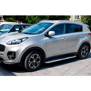 Marchepieds Latéraux Maydos V2 (2 pcs, Aluminium & Inox) Kia Sportage 2015-2021 photo 3