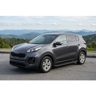 Marchepieds Latéraux Tayga Black (2 pcs, Aluminium) Kia Sportage 2015-2021 photo 1