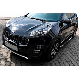 Marchepieds Latéraux BlackLine (2 pcs, Aluminium) Kia Sportage 2015-2021 photo 1