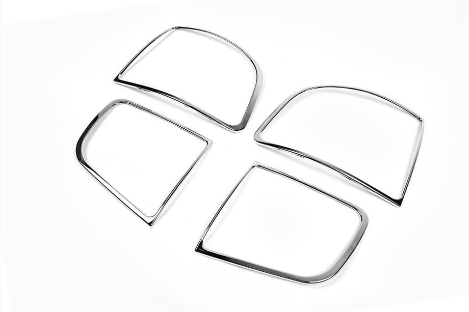 Volkswagen Touareg 2002–2010 Caches Feux Arriere Chromes 2003-2008 (2 pcs, plastique) Photo 3