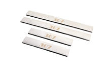 Peugeot 307 2001-2008 Seuils de porte Carmos V1 (4 pcs, acier inoxydable) photo 2