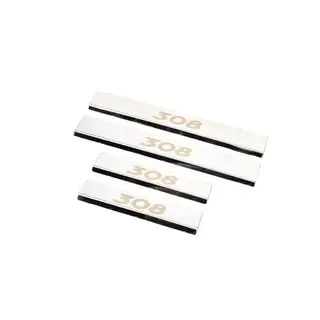Seuils de porte inox (Carmos, 4 pcs, acier inoxydable) photo 2