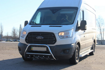 Ford Transit 2014- Pare-buffle WT003 (Inox) photo 3