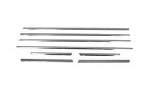 Mitsubishi Outlander 2006-2012 Encadrements de vitres inox (8 pcs) photo 3