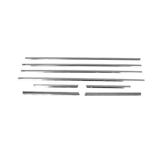 Encadrements de vitres inox (8 pcs) photo 3