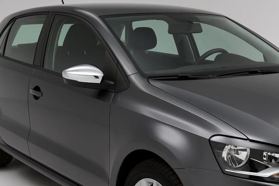 Volkswagen Polo 2010-2017 Coques de Rétroviseurs HB (2 pcs, Acier Inoxydable) Image