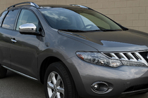 Nissan Murano 2002-2008 Couvre-Rétroviseurs Acier Inoxydable (2008-2010, 2 pcs) photo 3