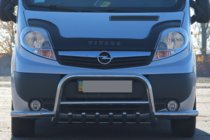 Renault Trafic 2001–2015 Pare-buffle avec barres latérales Exclusive (inox) photo 2