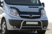 Renault Trafic 2001–2015 Pare-buffle avec barres latérales Exclusive (inox) photo 3
