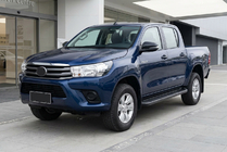 Toyota Hilux 2015- Marchepieds Latéraux Bosphorus Black (2 pcs, Aluminium) photo 1