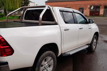 Toyota Hilux 2015- Marchepieds latéraux Allmond Grey (2 pcs, aluminium) photo 6