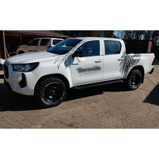 Marchepieds Latéraux Allmond Black (2 pcs, Aluminium) Toyota Hilux 2015- photo 2