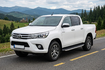 Toyota Hilux 2015- Marchepieds Latéraux Fullmond (2 pcs, Aluminium) photo 1