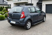 Dacia Sandero 2007-2013 Marchepieds Latéraux Maya V1 (2 pcs, Aluminium) photo 1