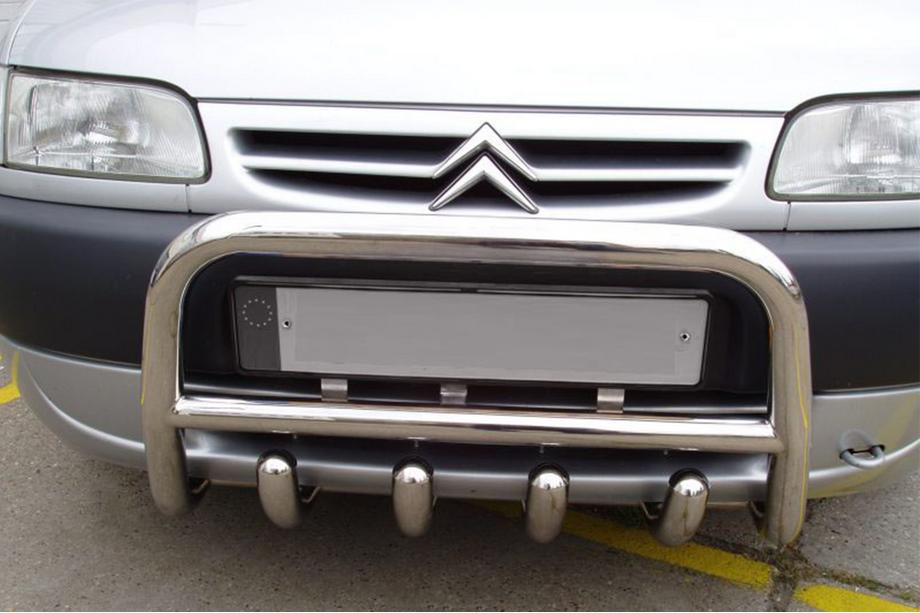 Citroen Berlingo 1996-2008 Pare-buffle QT006 (Inox) Image