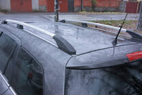Opel Astra H 2004-2013 Barres de toit en aluminium (Caravan, chrome) photo 5