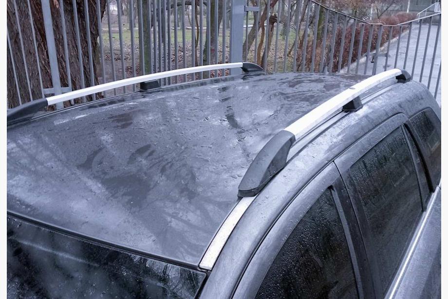 Opel Astra H 2004-2013 Barres de toit en aluminium (Caravan, chrome) Photo 4