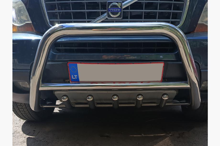 Volvo XC90 2002-2014 Pare-buffle WT003 (Inox) Photo 2