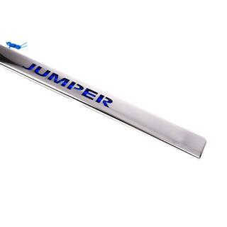 Baguette chromée au-dessus de la plaque avec LED bleu (inox) photo 3