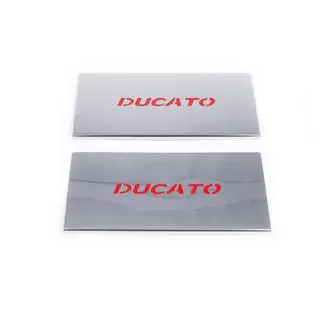 Seuils de porte intérieurs Rouges (2 pcs, inox) photo 2
