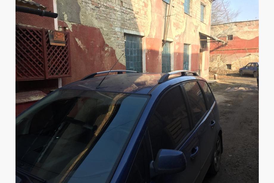 Ford C-Max 2004-2010 Barres de Toit Chromées Pieds Métalliques Photo 7