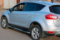 Ford Kuga 2008-2013 Tubes lateraux droits (2 pcs, inox) photo 3