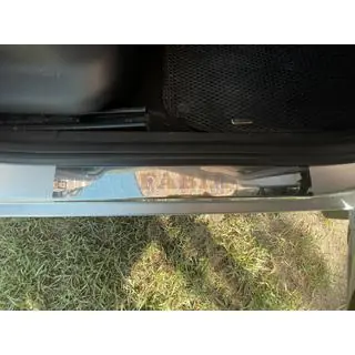 Seuils de porte Carmos (4 pcs, inox)