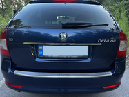 Skoda Octavia II A5 2010-2013 Baguette chromée au-dessus de la plaque Carmos (inox) photo 6