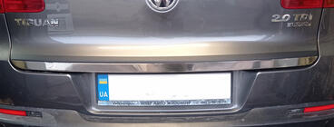 Volkswagen Tiguan 2007-2016 Baguette de coffre inox photo 5