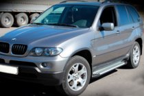 BMW X5 E53 1999–2006 Marchepieds Allmond Grey (2 pcs, Aluminium) photo 2
