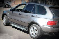 BMW X5 E53 1999–2006 Marchepieds Allmond Grey (2 pcs, Aluminium) photo 4