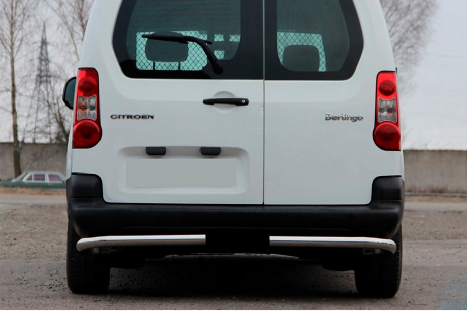 Citroen Berlingo 2008-2018 Coins Arriere AK003 (Inox) Image