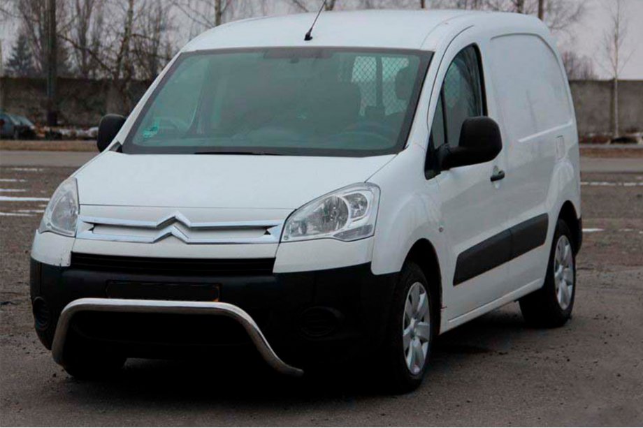 Peugeot Partner Tepee 2008-2018 Pare-buffle WT007 (Inox) Image