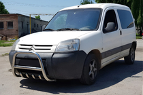 Peugeot Partner 1996-2008 Pare-buffle WT003 (Inox) photo 2