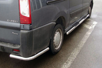 Fiat Scudo 2007-2015 Barres d'angle arrières AK003 (2 pcs, inox) photo 1