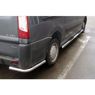 Barres d'angle arrière AK-003 (2 pcs, inox) Peugeot Expert 2007-2016 photo 1