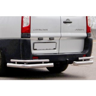 Barres d'angle arrière AK003-Double (2 pcs, inox) photo 1