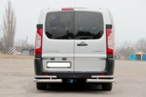 Citroen Jumpy 2007–2017 Coins arrières Double (2 pcs, inox) photo 3