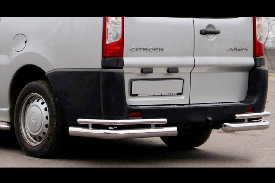 Citroen Jumpy 2007–2017 Coins arrières Double (2 pcs, inox) Image