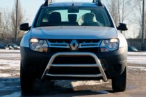 Dacia Duster 2008-2018 Pare-buffle WT022 Inox photo 1