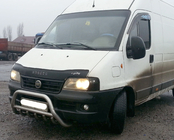 Fiat Ducato 1995-2006 Pare-buffle WT003 (Inox) photo 1