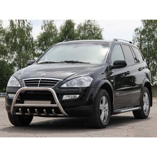 Pare-buffle WT003 (Inox) SsangYong Action 2005-2018 photo 3