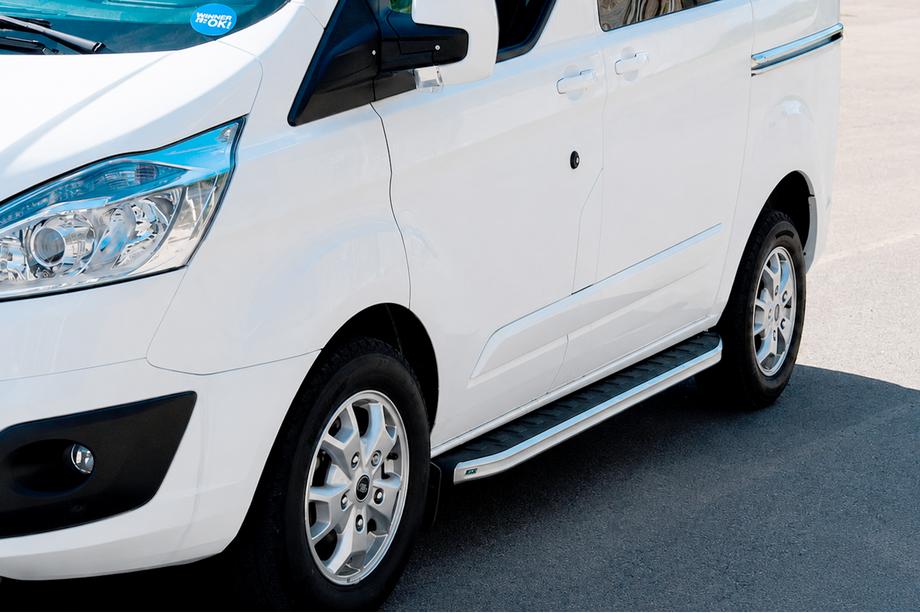 Ford Custom 2013-2022 Marchepieds latéraux Fullmond (2 pcs, aluminium) Image