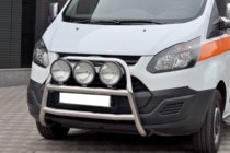 Ford Custom 2013-2022 Pare-buffle WT022 (Inox) photo 2
