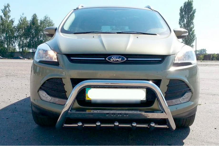 Ford Kuga/Escape 2013-2019 Pare-buffle WT004 (Inox) Image