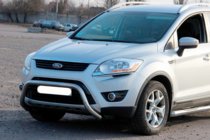 Ford Kuga 2008-2013 Pare-buffle WT007 (Inox) photo 1